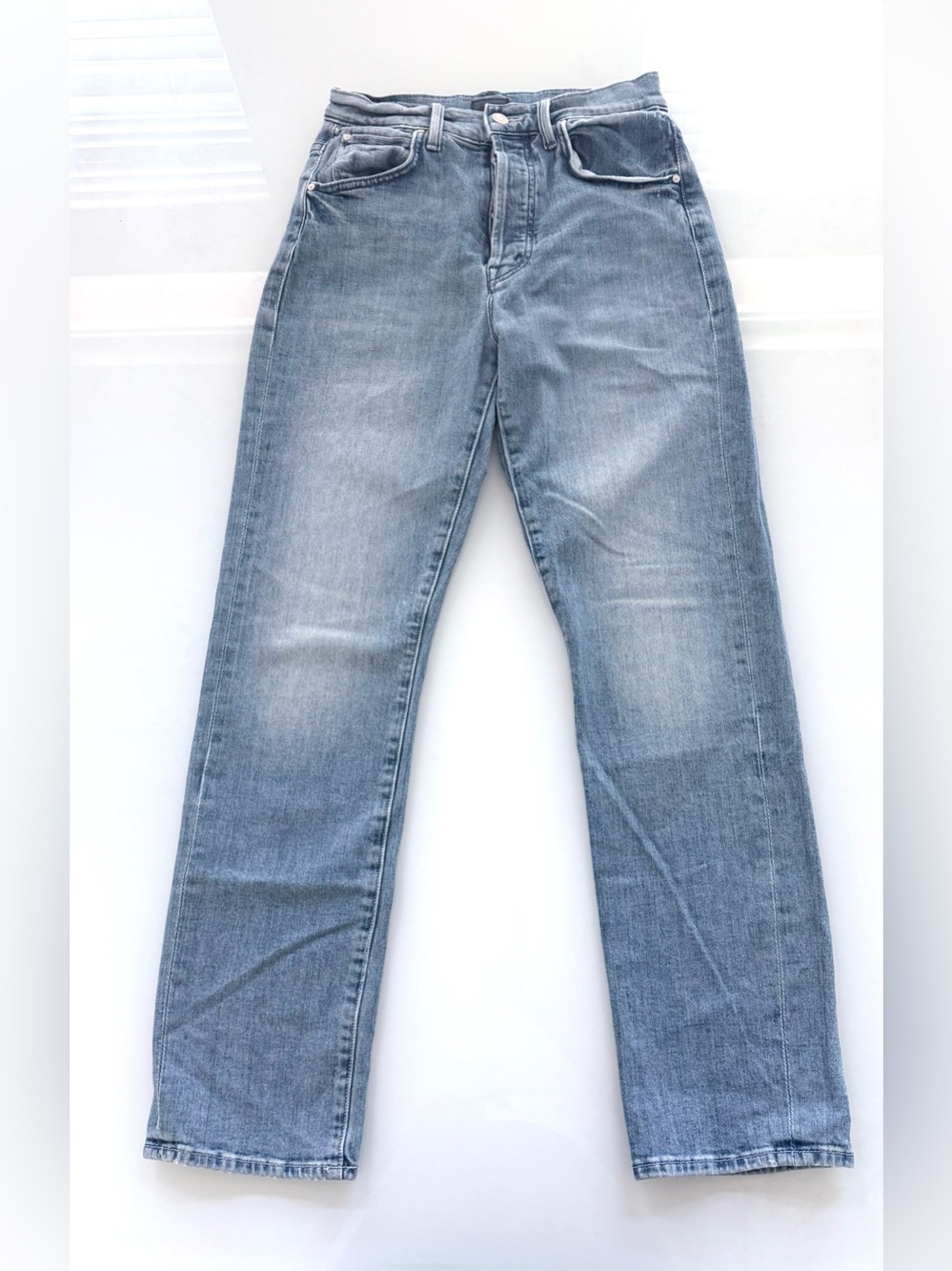 MOTHER The High Waisted Hiker Hover Jeans Herbal Remedy Sz 26 - Picture 2 of 10